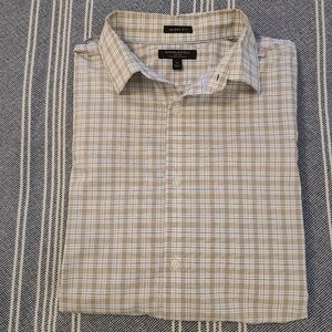 Banana Republic non iron cotton stretch long sleeve dress shirt xl